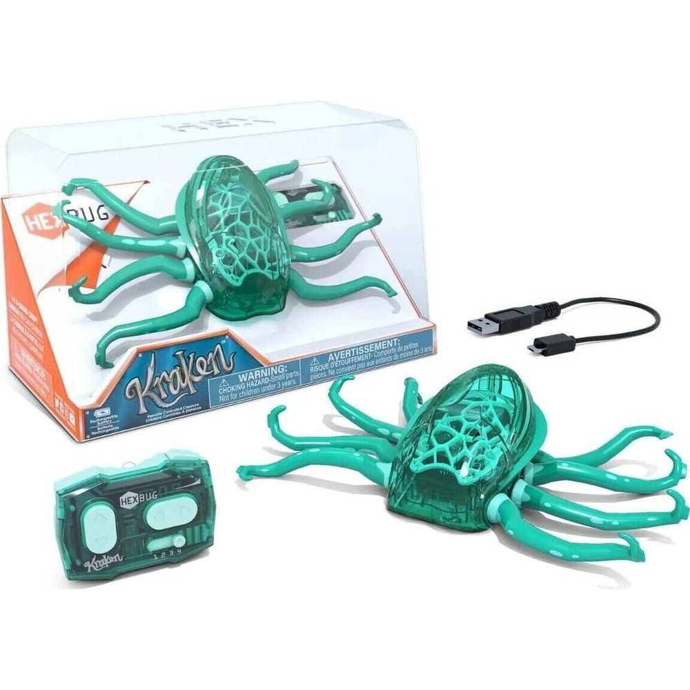 HEXBUG Kraken (GREEN) Remote Control Creature with Rechargeable Battery